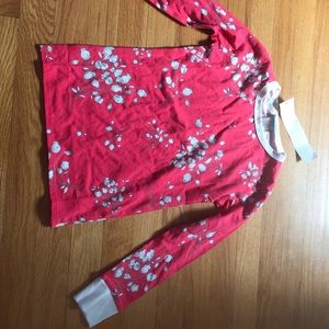 Pink and white Kids pjs with tags